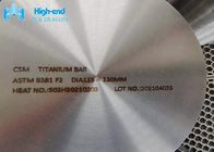 ASTM B381 F2 재료 티타늄 디스크 1000MPA 위조 인장 강도