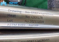 안출된 불순물 지르코늄 둥근 봉 ASTM B550 R60705